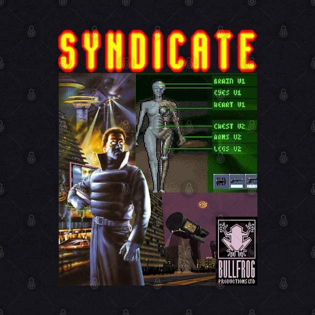 Syndicate (1993) Tribute Shirt by lilmousepunk